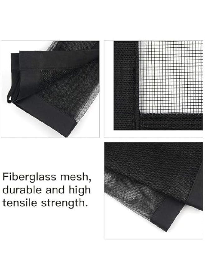 Magic Safety Dog Gate, Portable, Lightweight, Foldable, and Easy-to-Install Dog Gate Barrier for Home, Sharp Claw-Resistant Nylon Mesh, Indoor Dog Fence for Doorways and Stairs, Large Size 70cm x 1m - Image 5